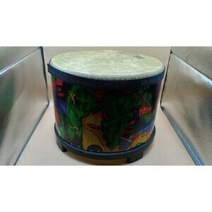 Remo Kids Percussuon Rain Forest Floor Tom Drum 10”